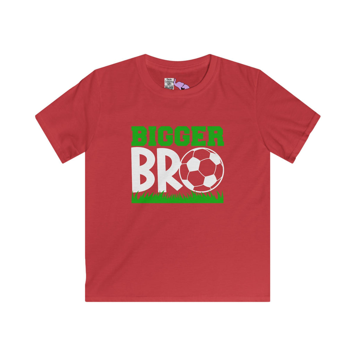 Bigger Bro (Soccer Ball) Youth Softstyle Tee