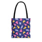 Axolotl Lagoon Canvas Tote Bag