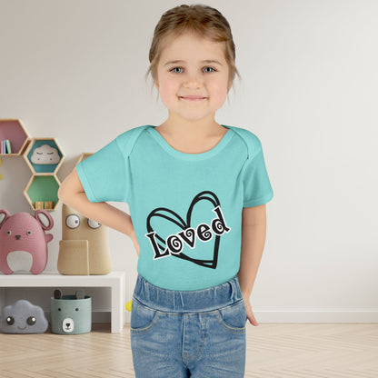 Loved Infant Baby Rib Bodysuit