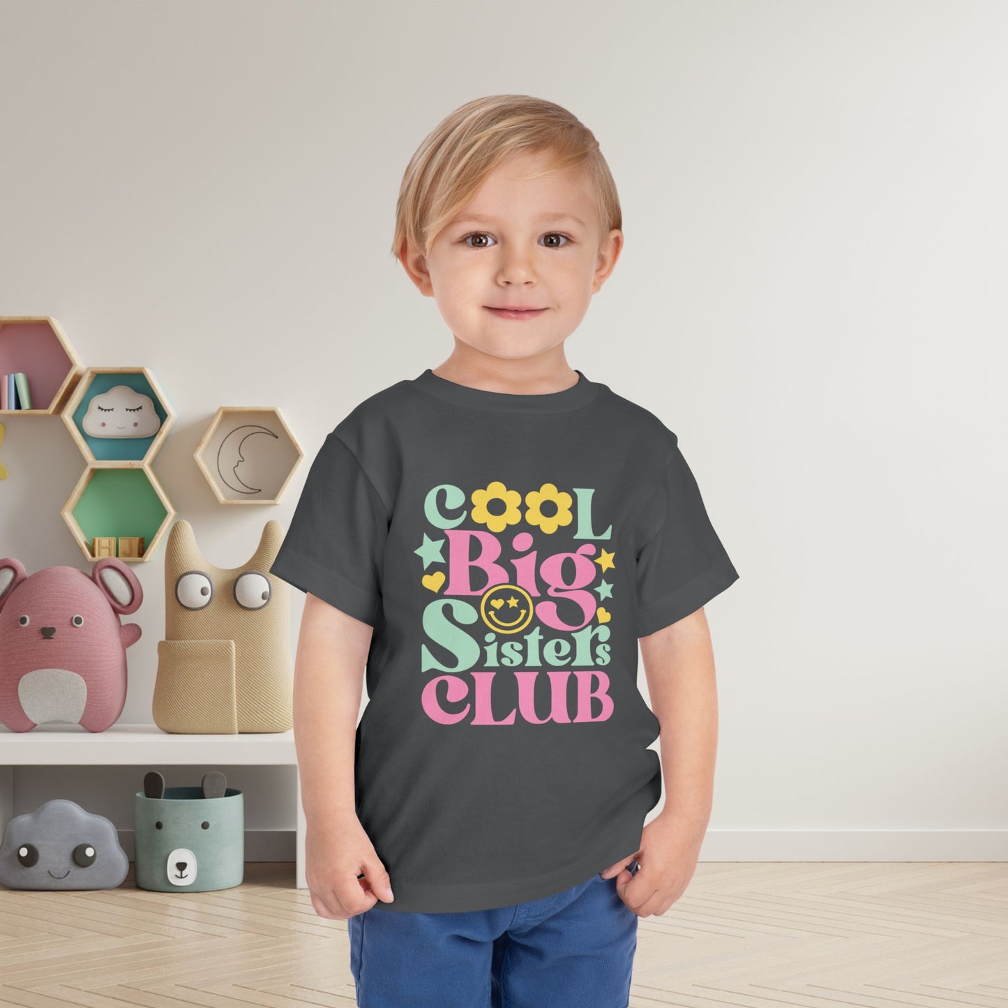 Cool Big Sister's Club Toddler Tee