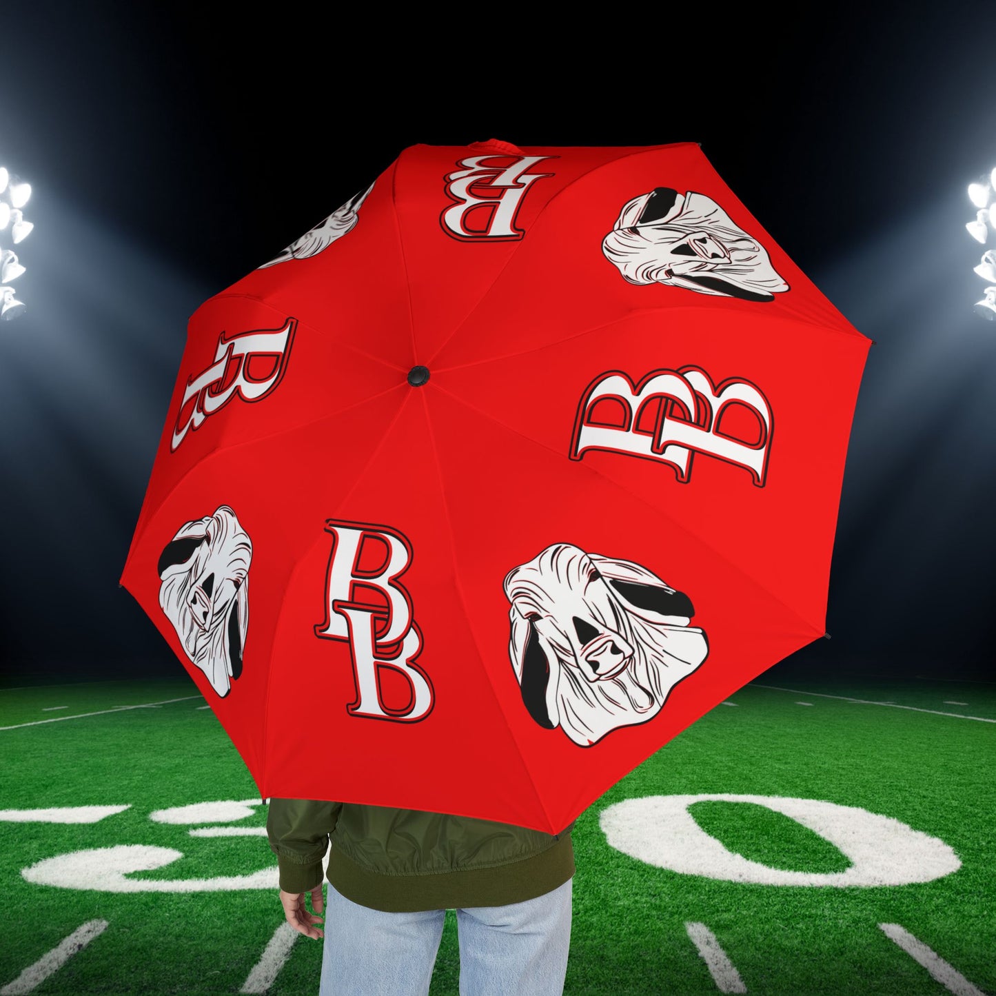 Bellville Brahmas Foldable Umbrella