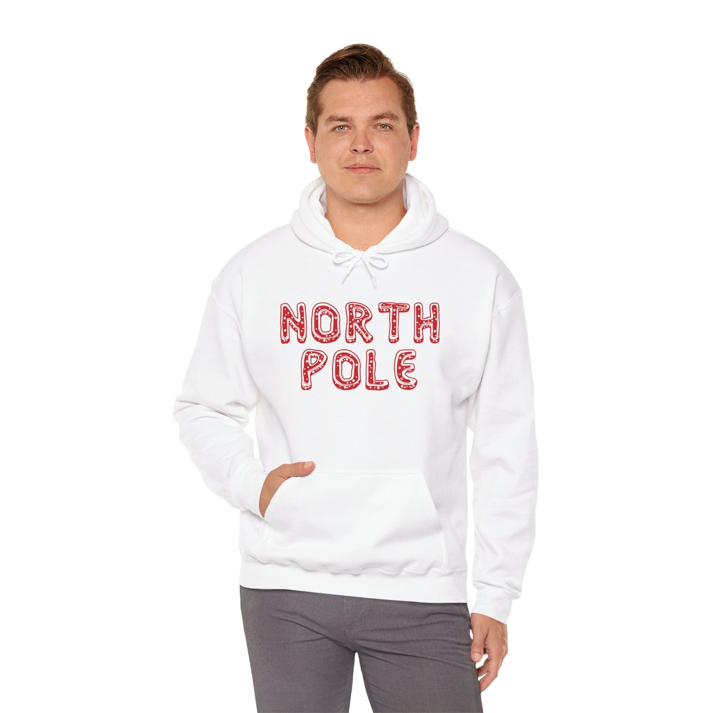 North Pole Adult Heavy Blend™ Hooded Sweatshirt