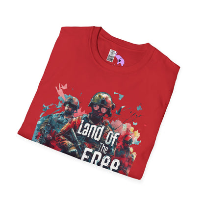 Land of the Free Adult T-shirt