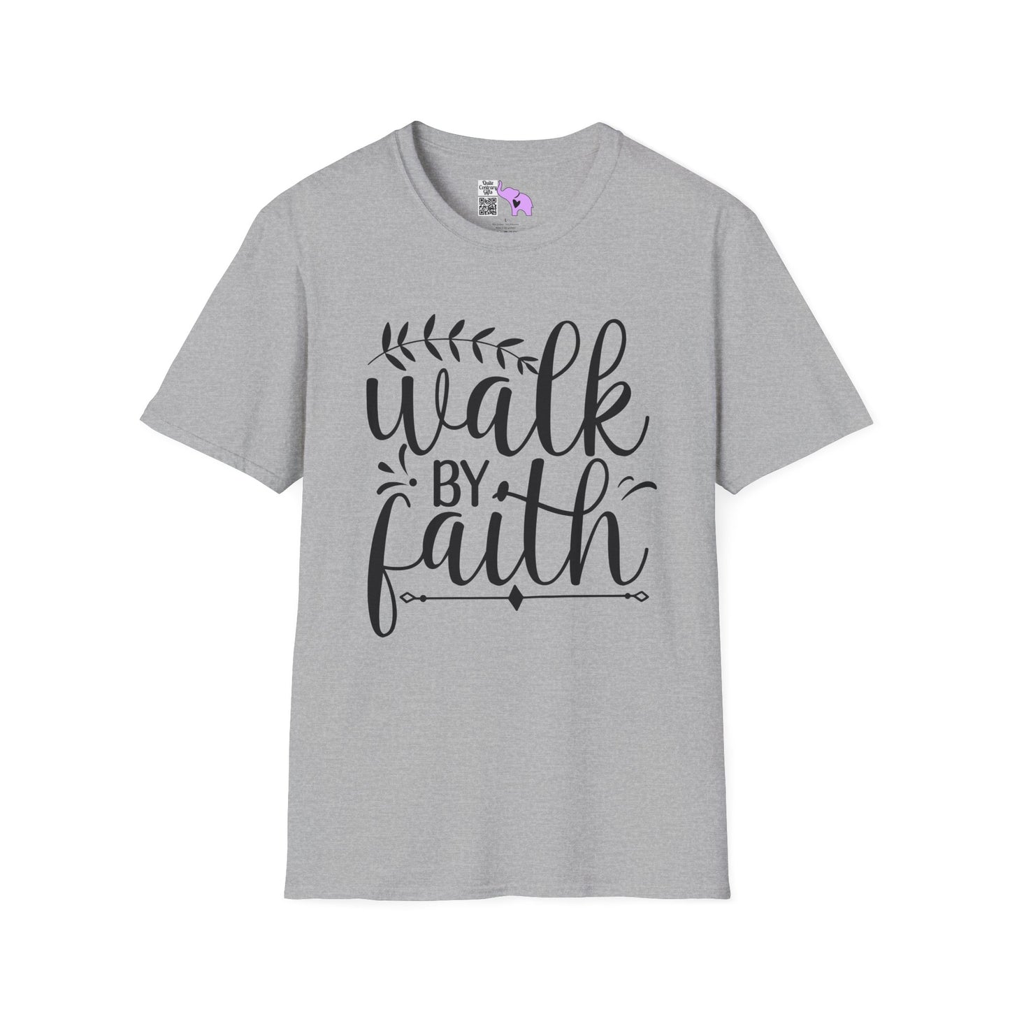 Walk By Faith (2) Adult T-shirt