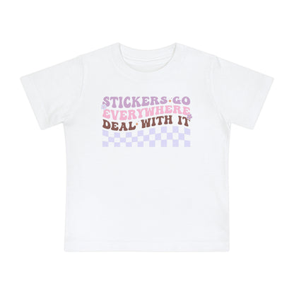 Stickers Go Everywhere Deal With It Infant T-Shirt