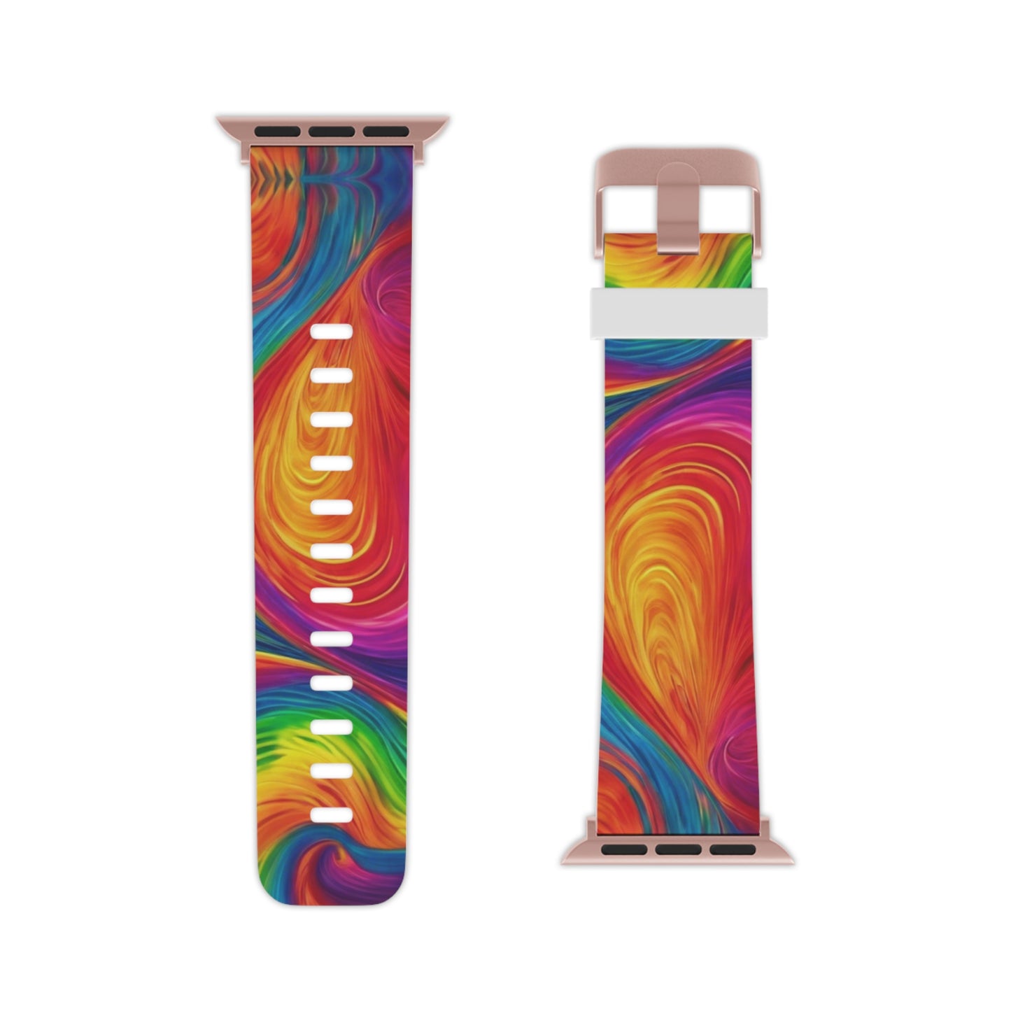 Vibrant Color Swirl Watch Band for Apple Watch