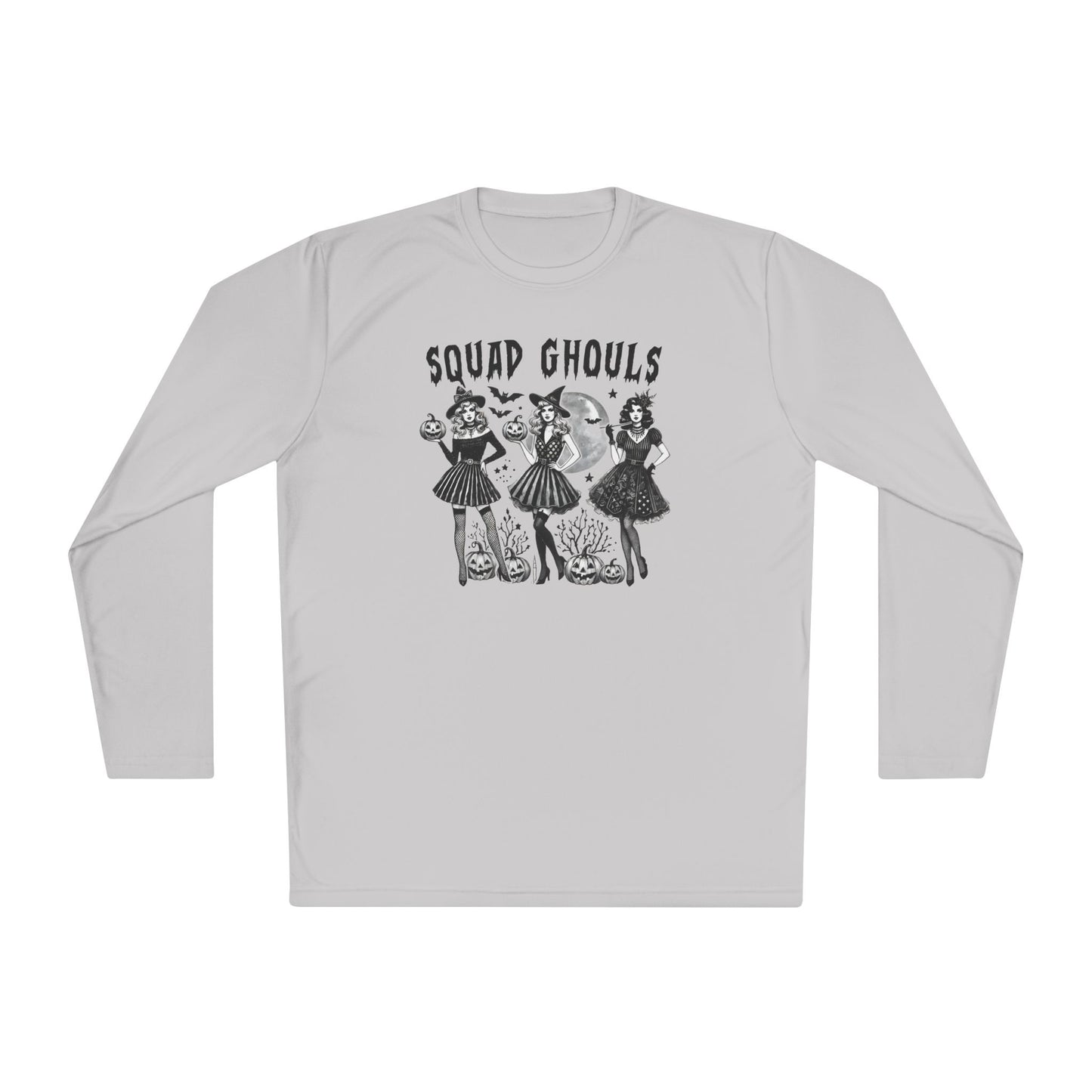 Squad Ghouls Adult Long Sleeve Tee