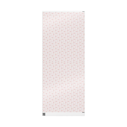 Candy Cane Christmas Custom Wrapping Paper (Todd)