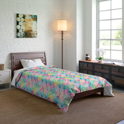Watercolor Weave Basic Bedding Set