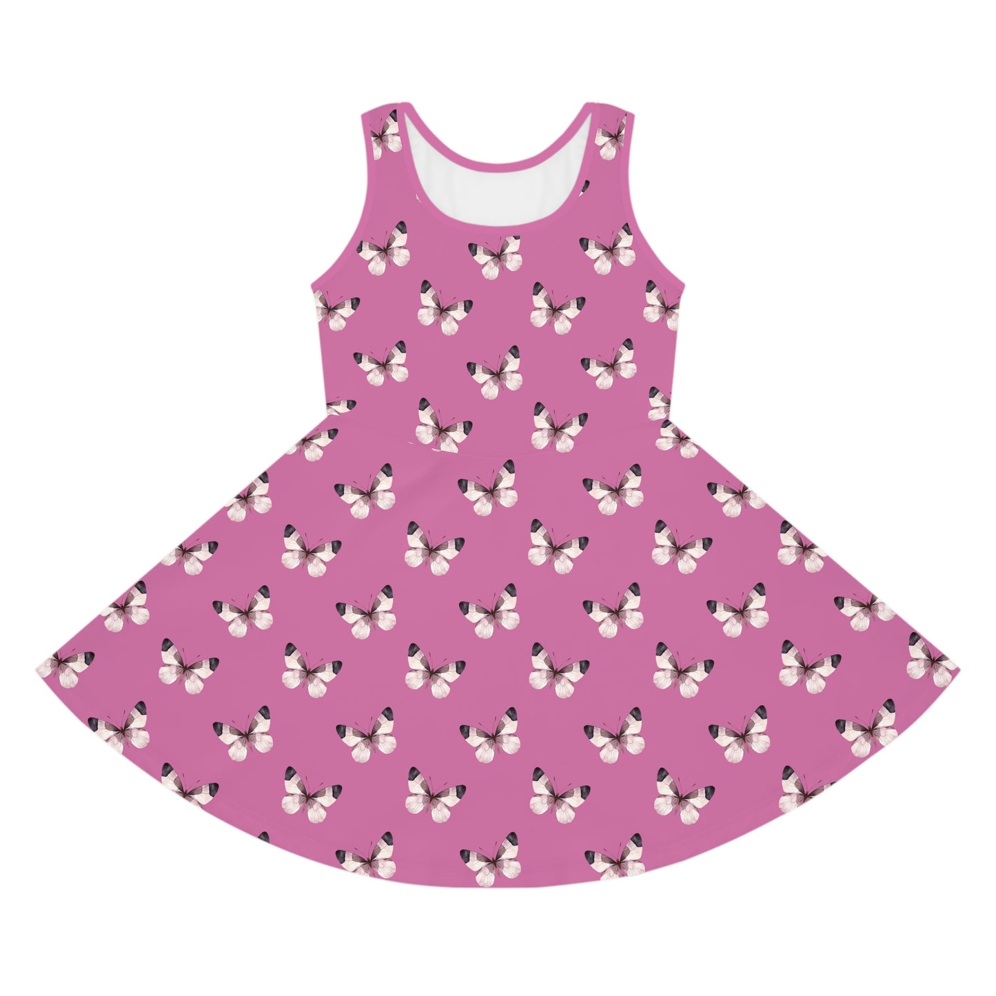 Blush Flutter Girls' Sleeveless Sundress