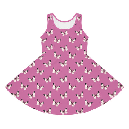 Blush Flutter Girls' Sleeveless Sundress