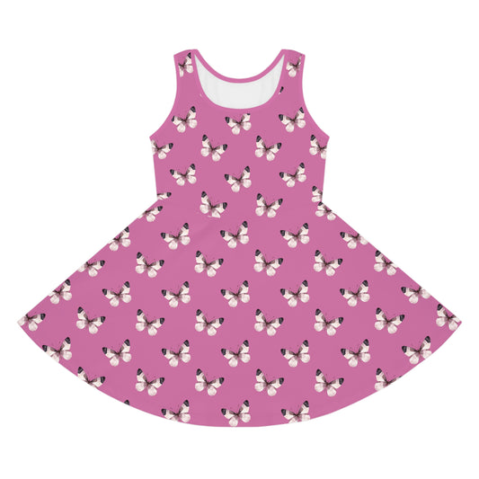 Blush Flutter Girls' Sleeveless Sundress