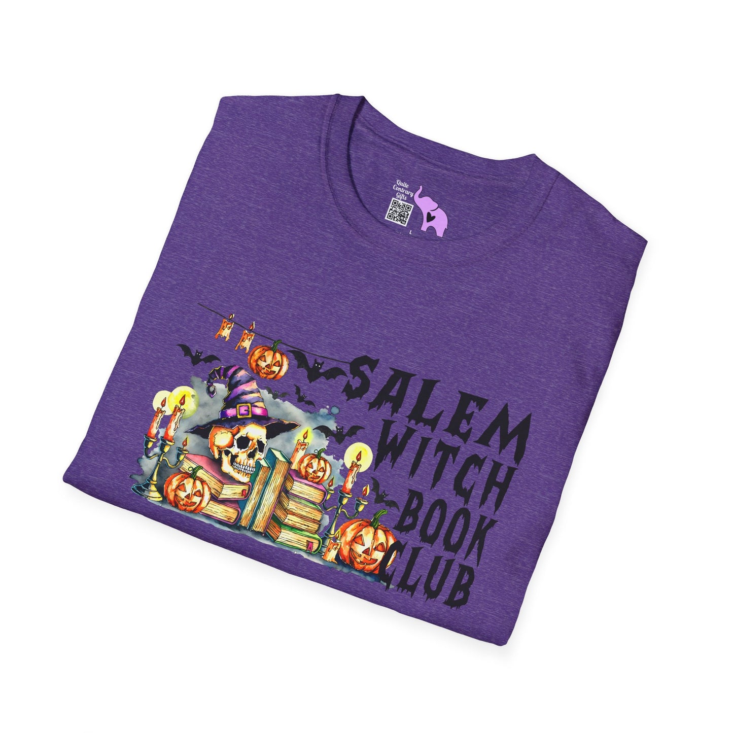 Salem Witch Book Club Adult T-shirt