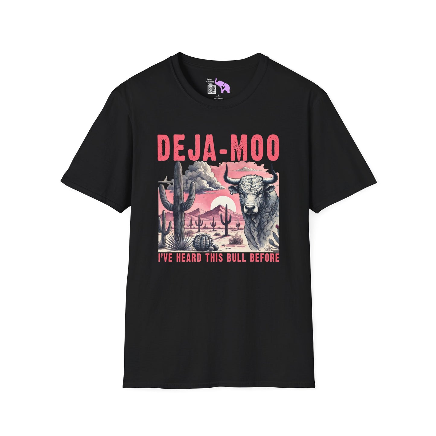 Deja Moo Adult T-shirt