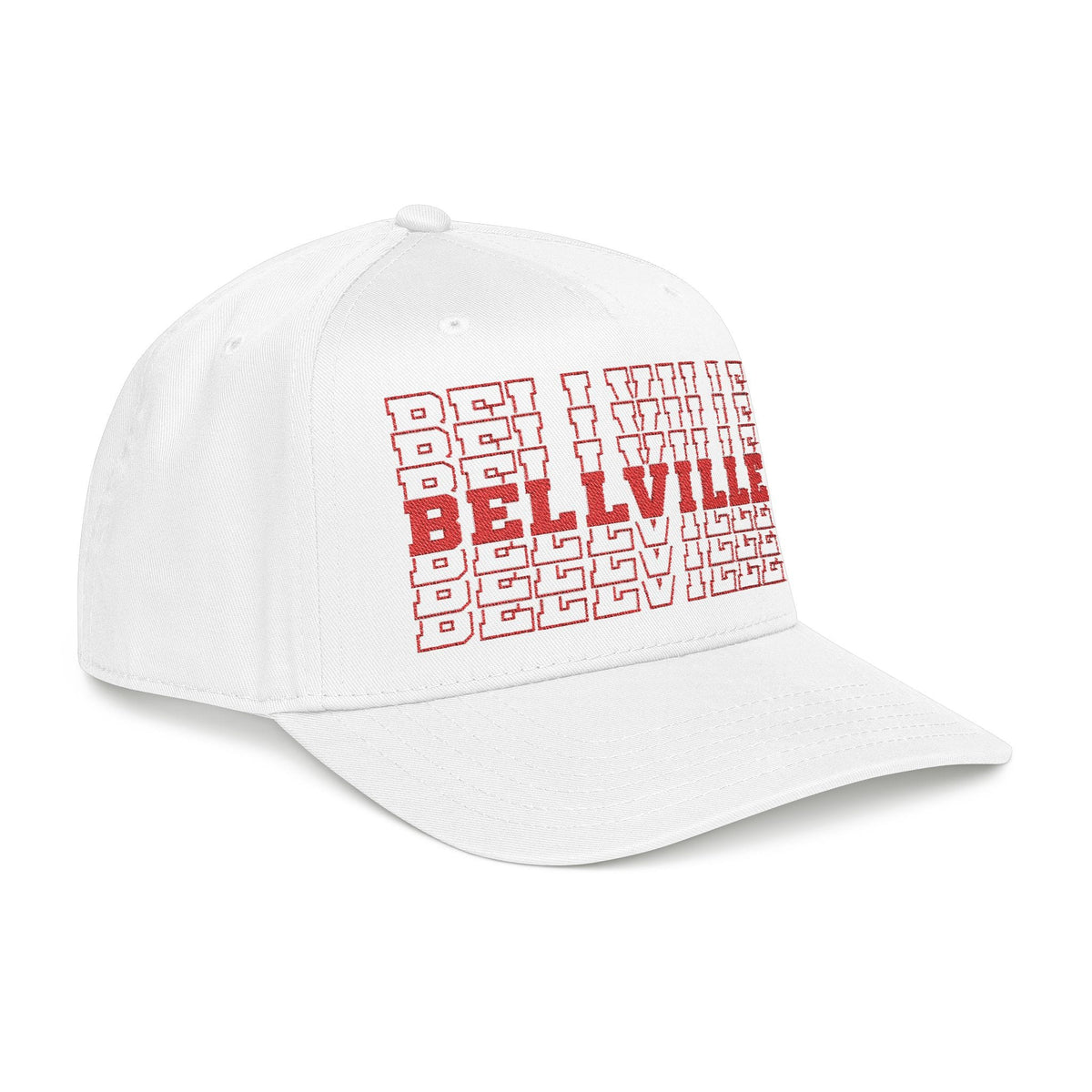 Bellville Stacked Mid Profile Baseball Cap