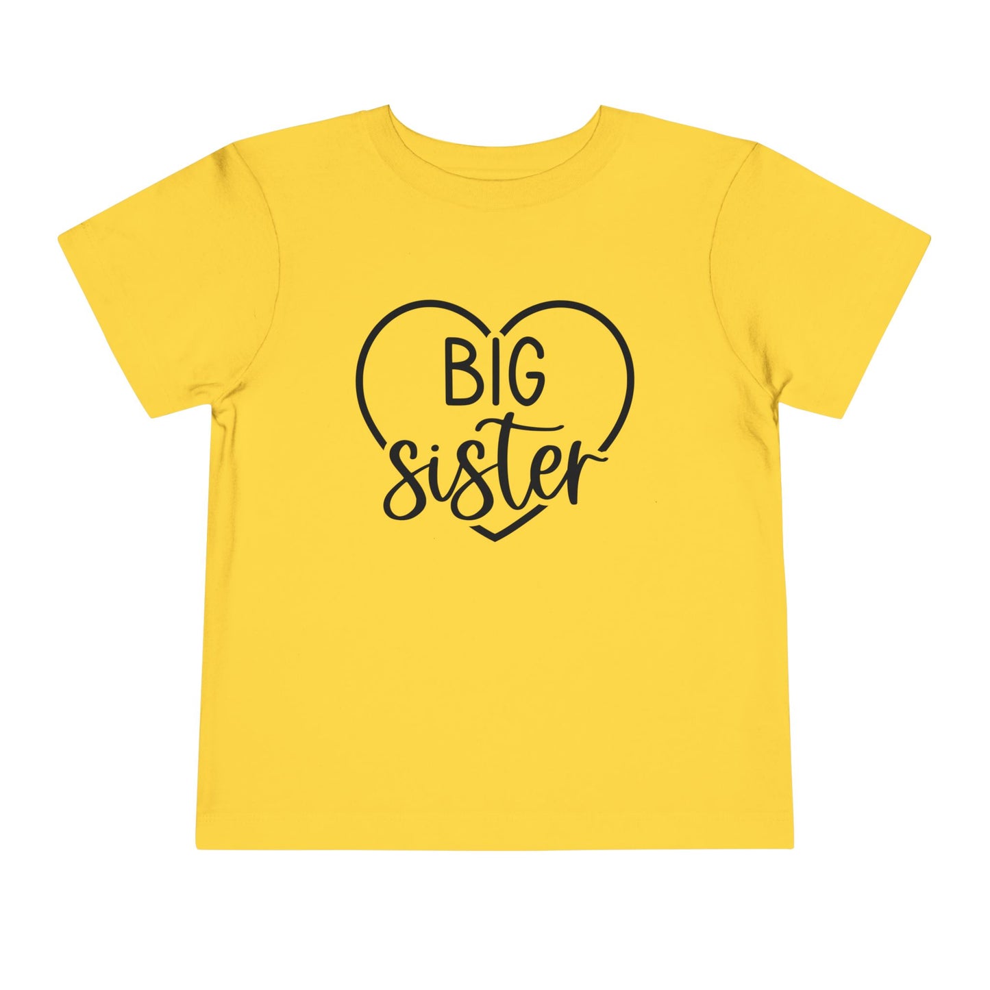 Big Sister (Heart) Toddler Tee