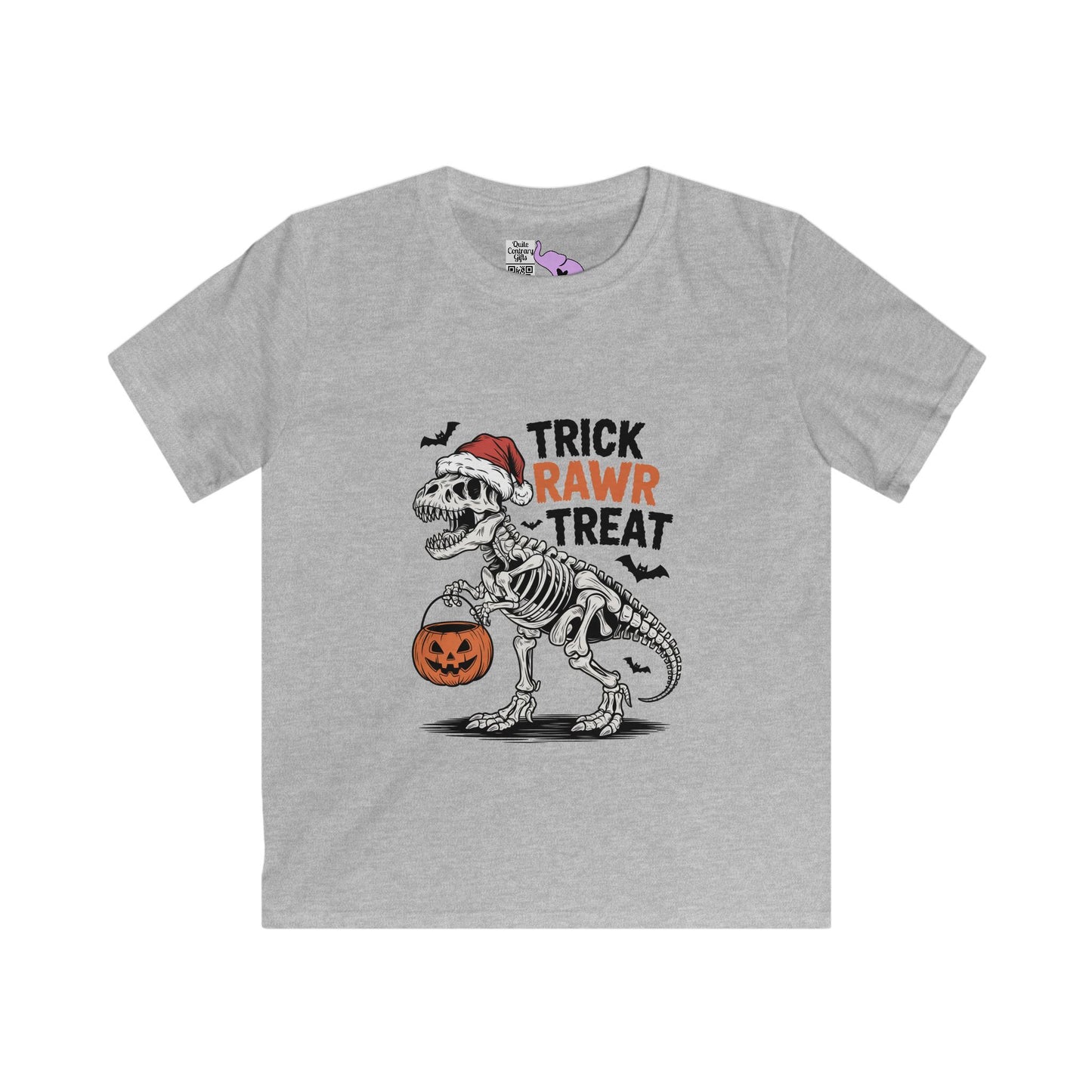 Trick Rawr Treat Youth Softstyle Tee