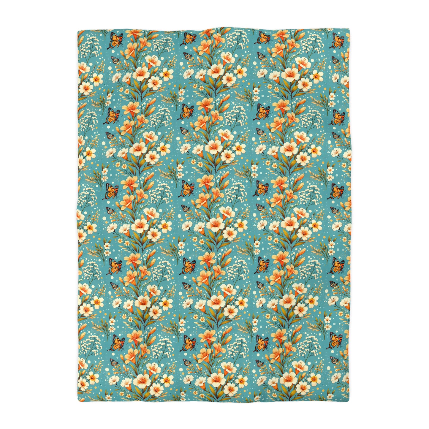 Petals & Wings Microfiber Duvet Cover