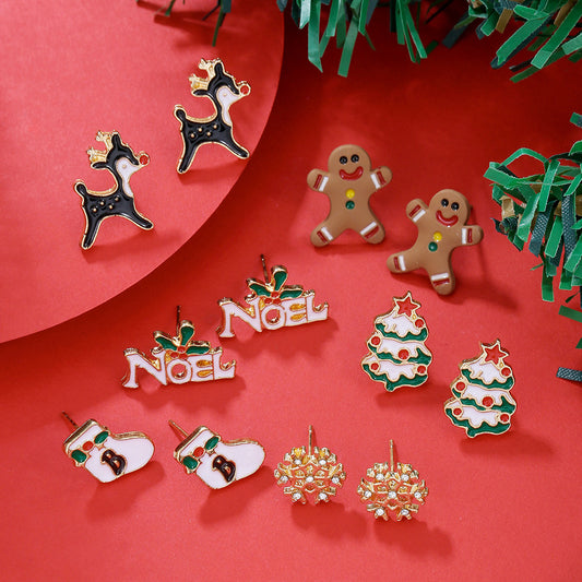 Adorable Christmas Earring Sets