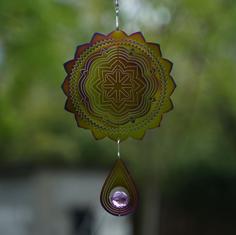 Colorful Lucky Tree Wind Spinner