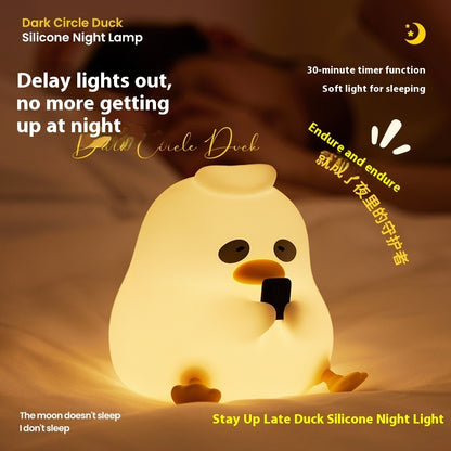 Silicone Duck Night Light