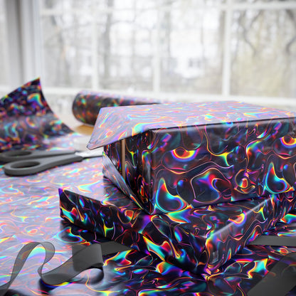 Holographic Mirage Wrapping Paper