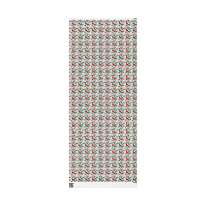 Cardinals of Christmas Morning Wrapping Paper