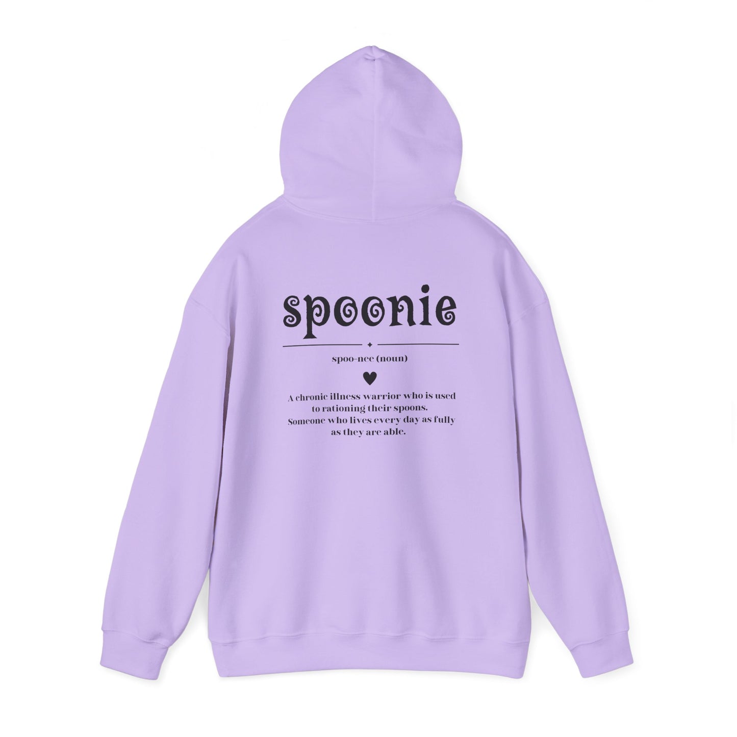 Spoonie Warrior Definition Heavy Blend™ Hooded Sweatshirt