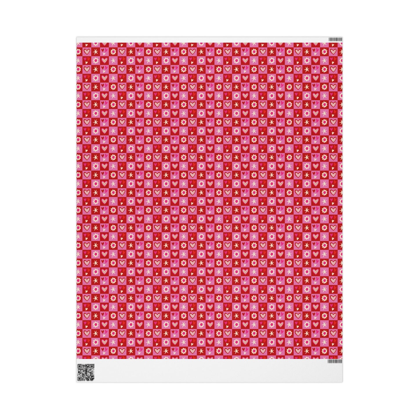 Valentine Toss Wrapping Paper