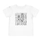 I Am Four Typography Toddler Tee
