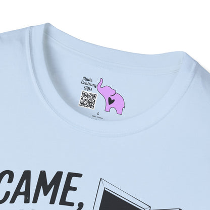 I Came I Saw I Had Anxiety So I Left Adult T-shirt