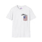 American Flag Pocket Gun Adult T-shirt