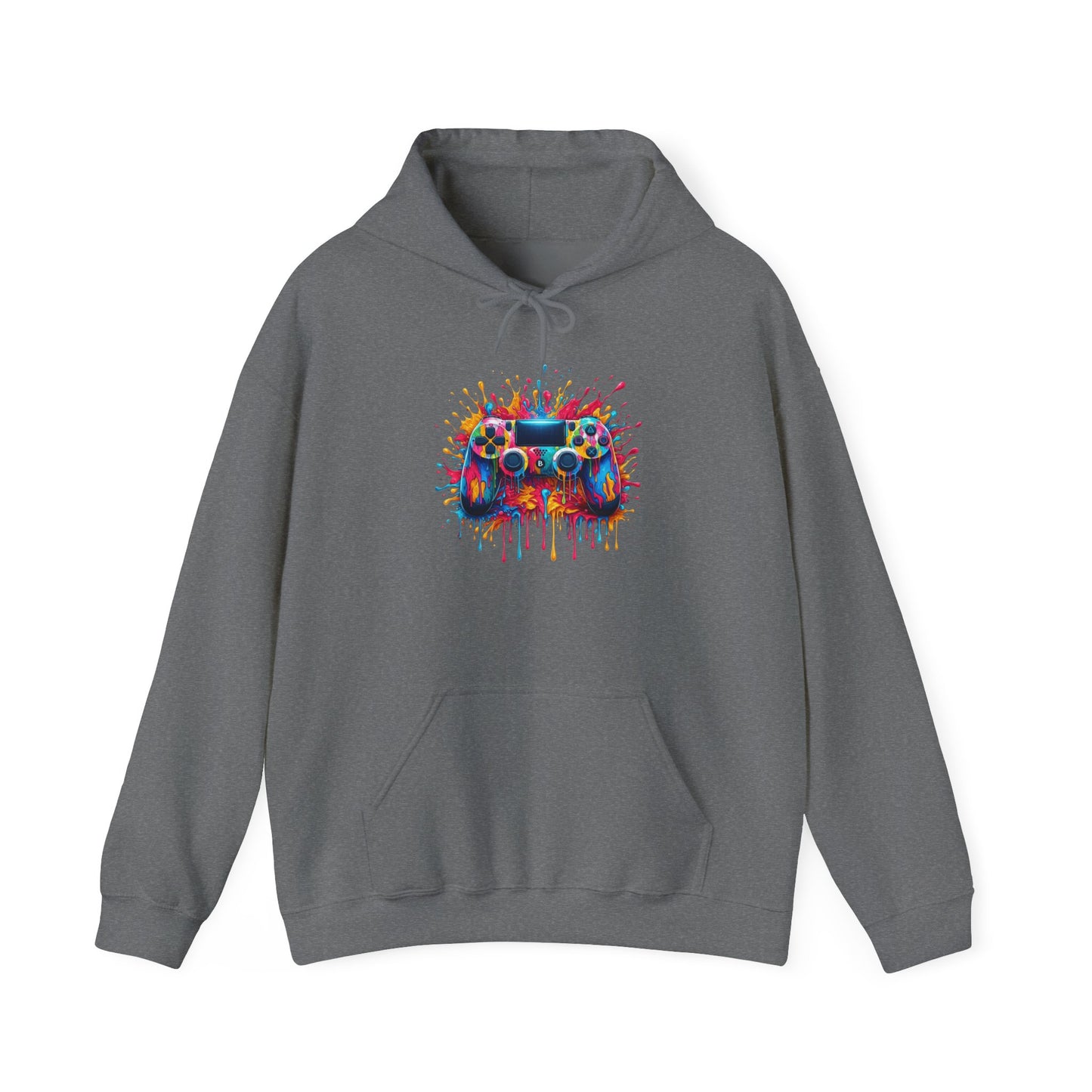 Colorful Game Controller Heavy Blend™ Hooded Sweatshirt