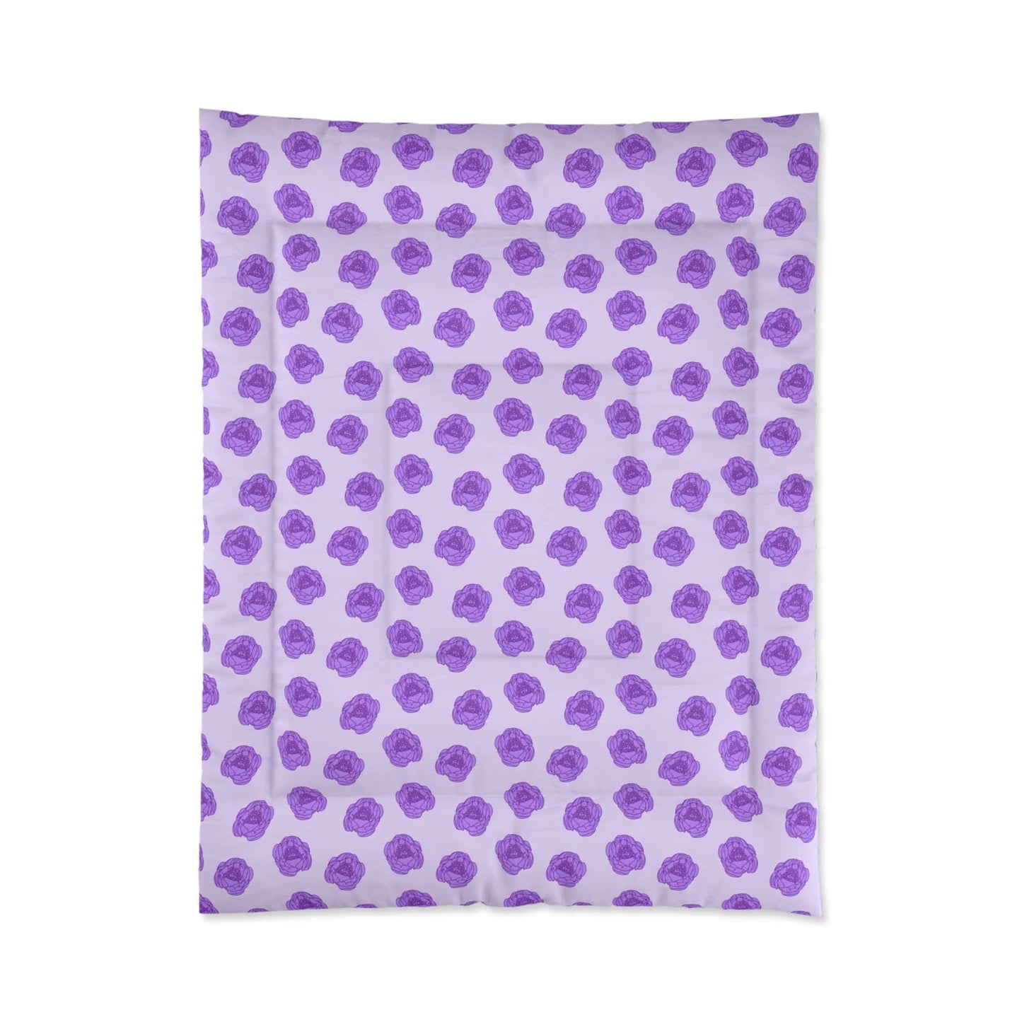 Lilac Mist Peonies Comforter