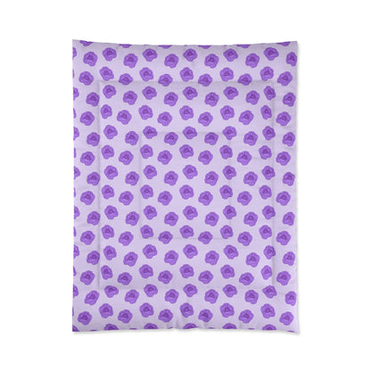 Lilac Mist Peonies Comforter