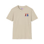 Freedom Isn't Free Saluting Soldier w/Wings Adult T-shirt