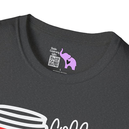 Coffee and Crime Shows Adult T-shirt