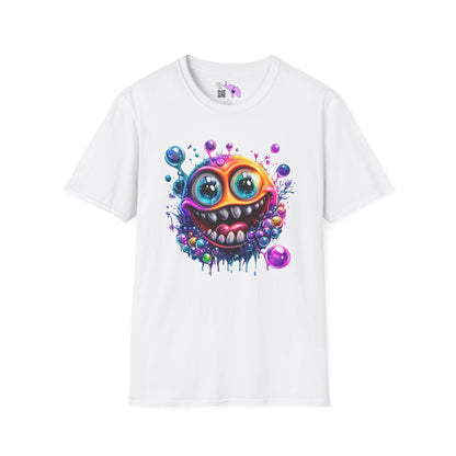 Bubbly Monster Adult T-shirt