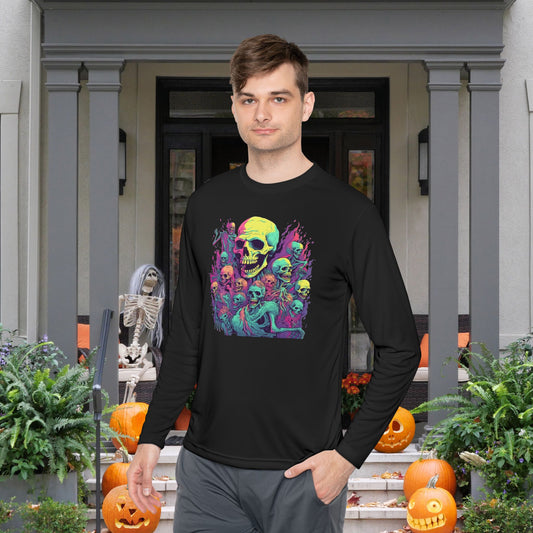 Zombies 6 Adult Long Sleeve Tee