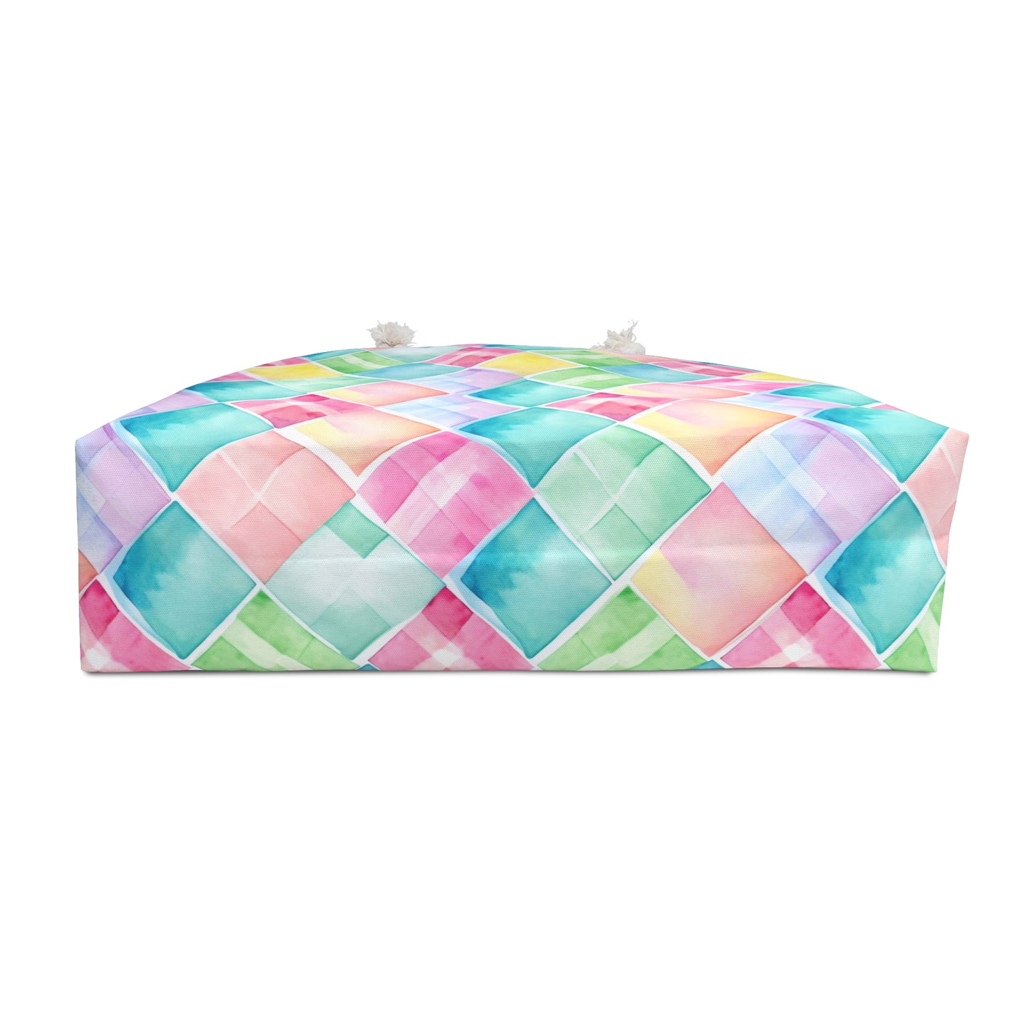 Watercolor Weave Weekender Bag