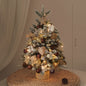 Miniature Artificial Decorated Christmas Tree With Lights