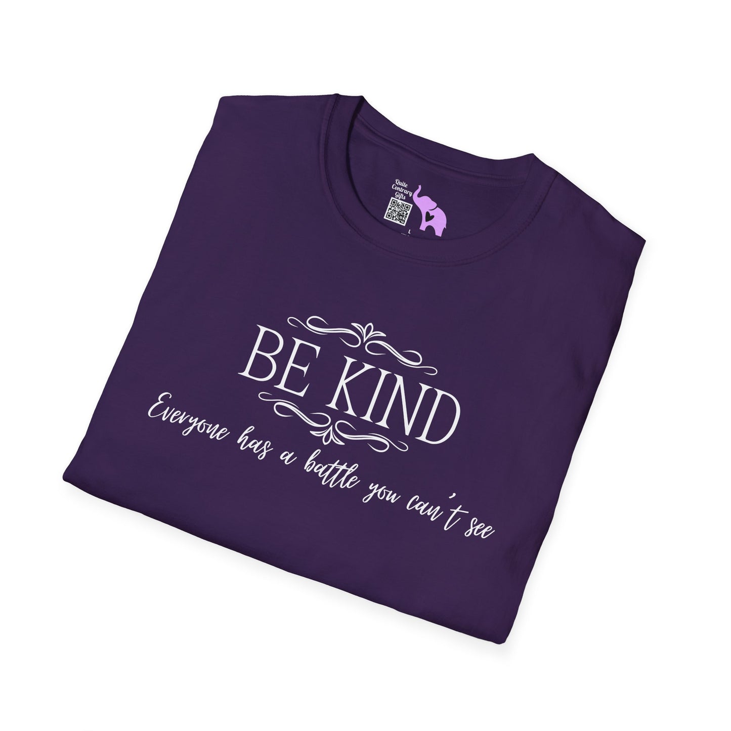 Be Kind Everyone Has A Battle You Can't See Adult T-shirt