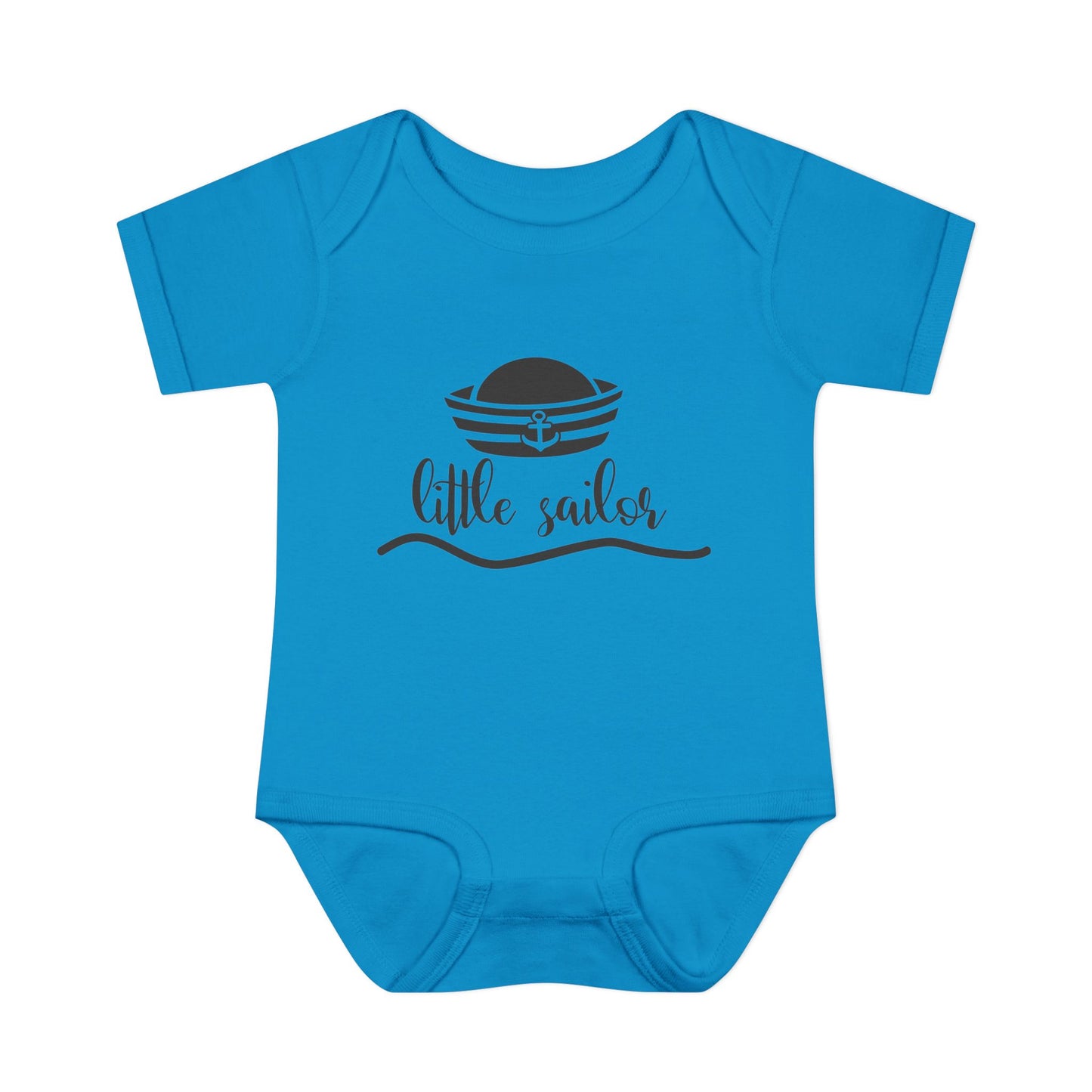 Little Sailor Baby Rib Bodysuit