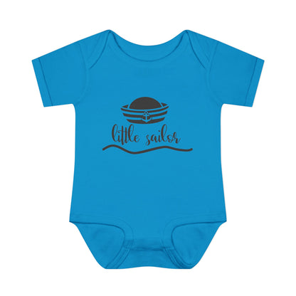 Little Sailor Baby Rib Bodysuit