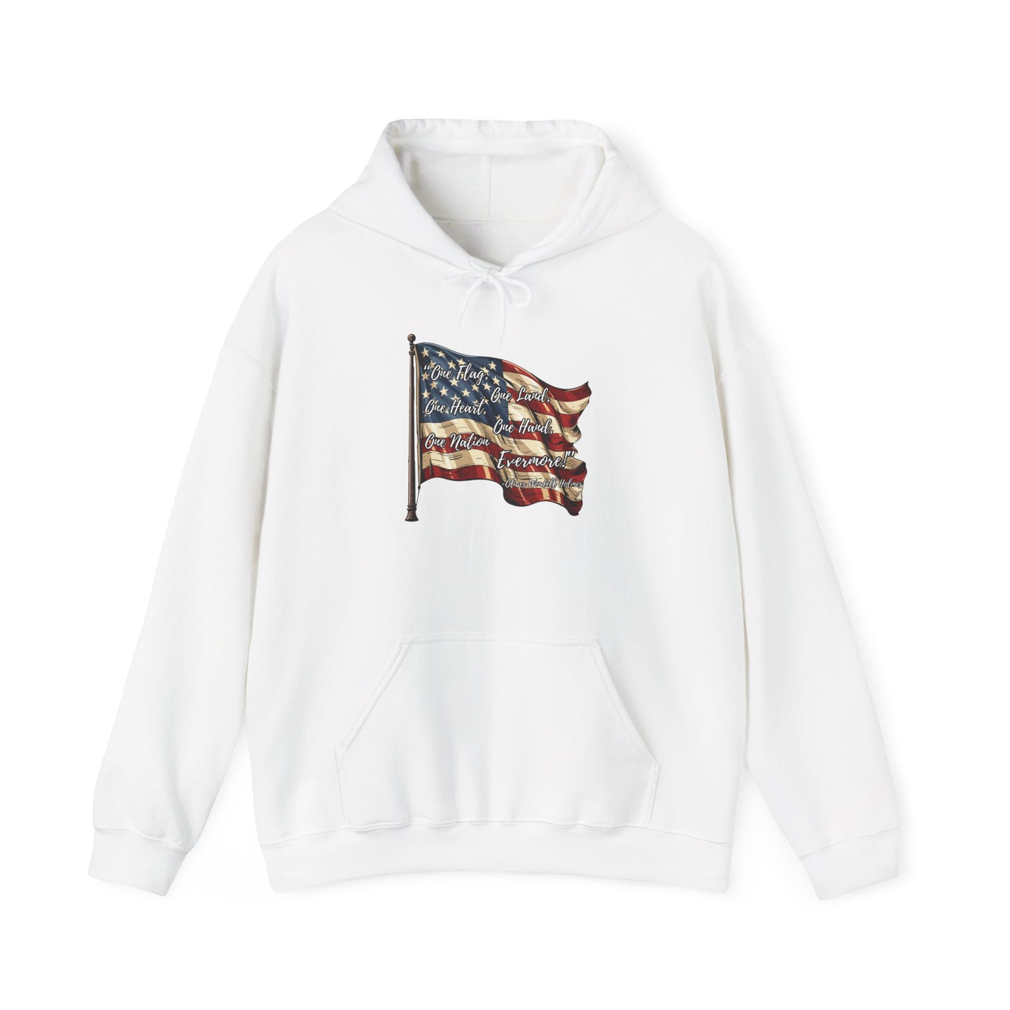 One Flag One Land One Nation Evermore Heavy Blend™ Hooded Sweatshirt