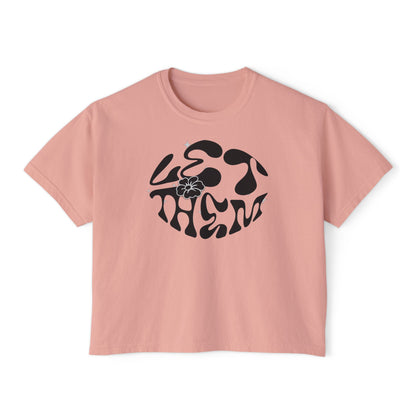 Let Them Women's Boxy Tee