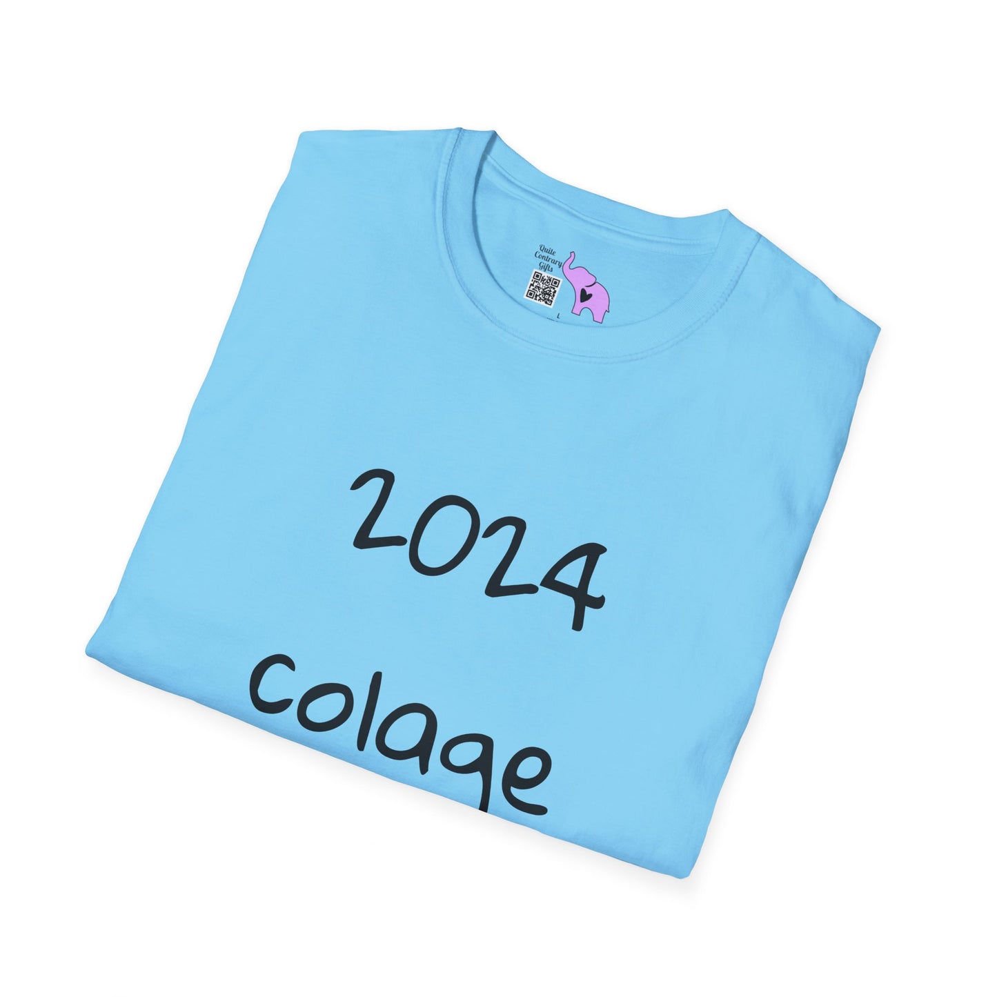 Colage Gradjute Unisex Softstyle T-Shirt