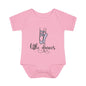 Little Ballerina Infant Baby Rib Bodysuit
