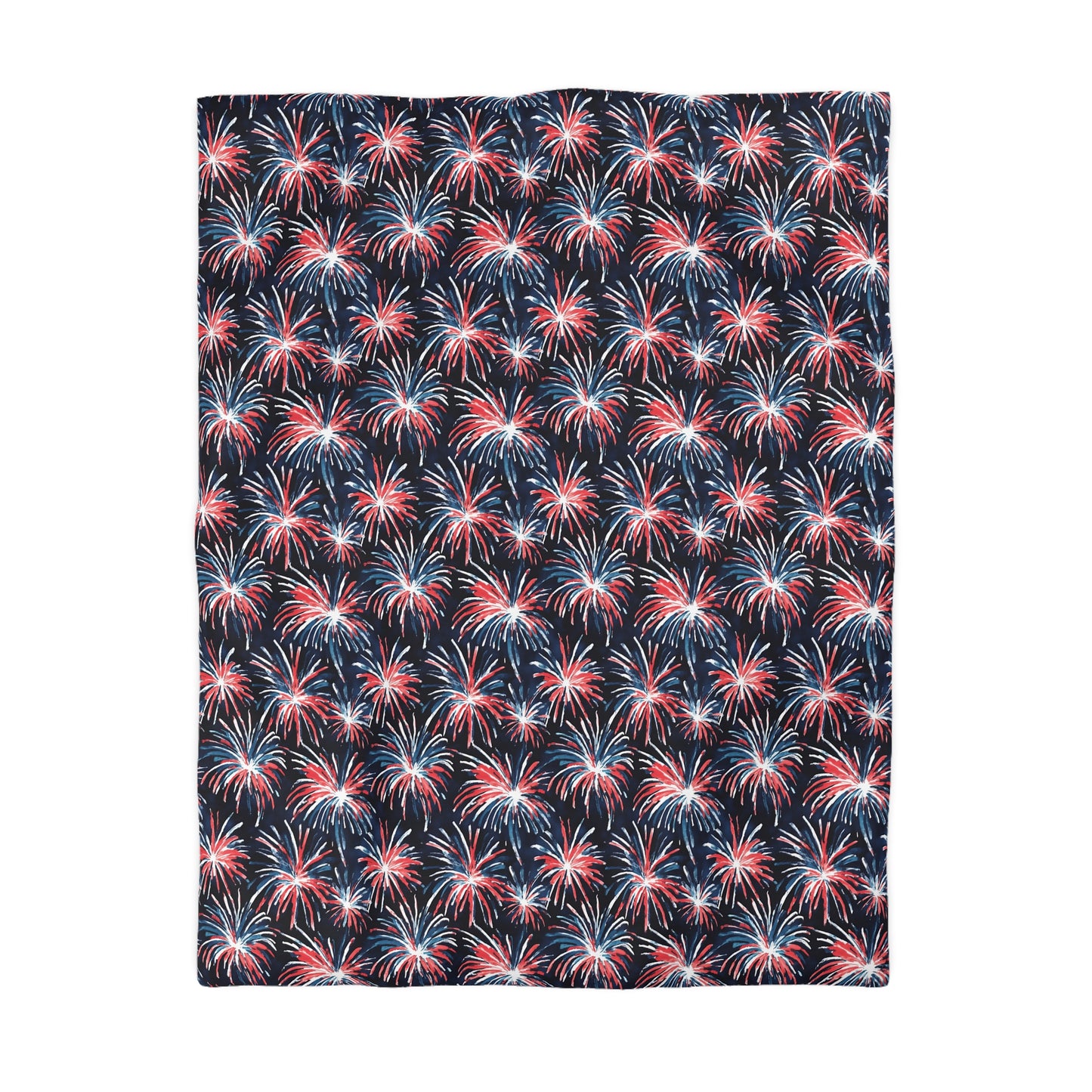 Rocket's Red Glare Microfiber Duvet Cover