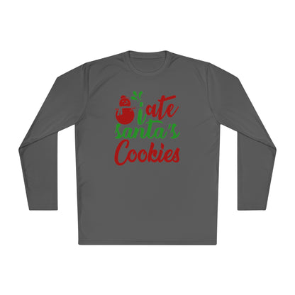 I Ate Santa's Cookies Adult Long Sleeve Tee